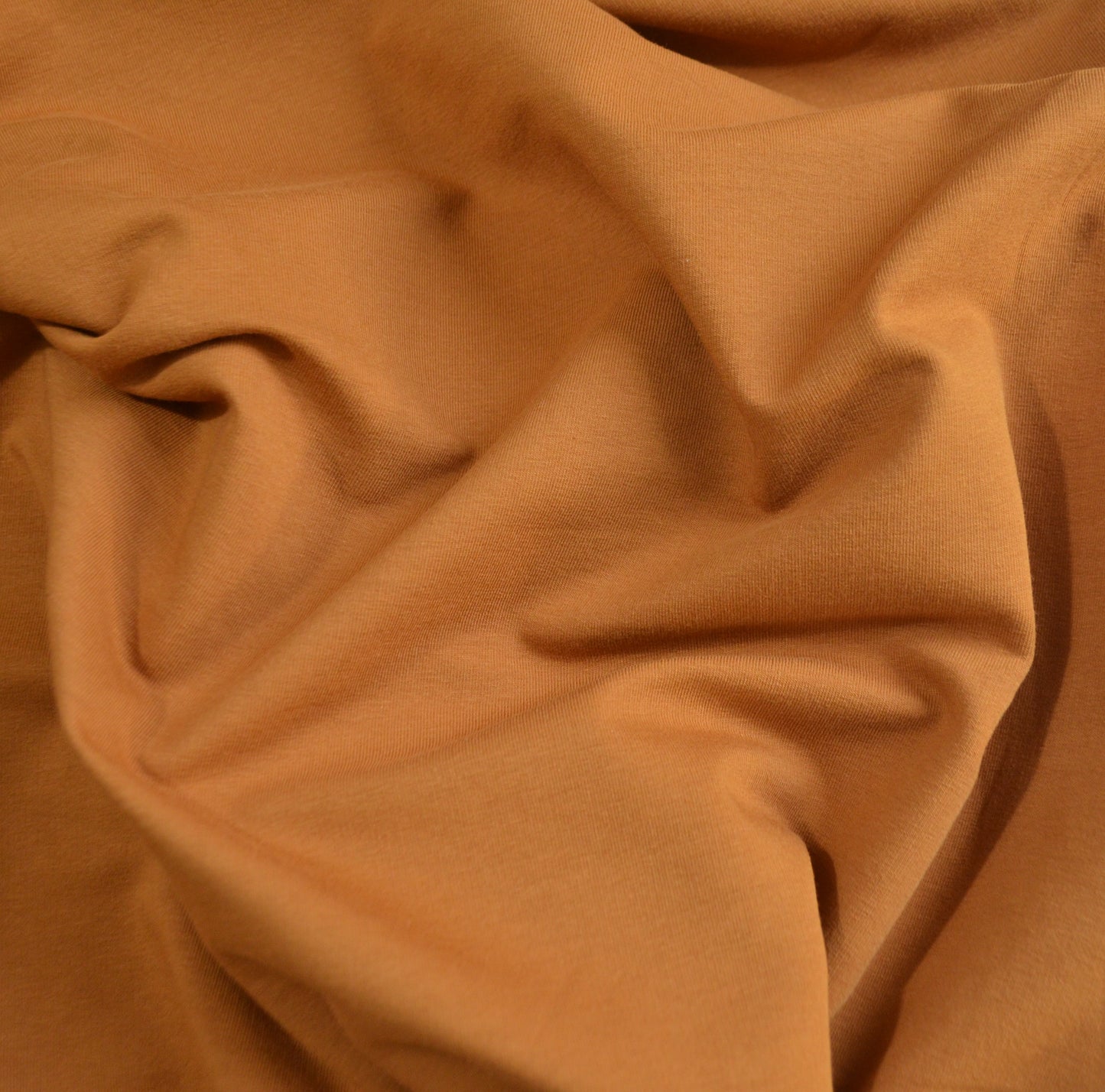 Cotton/Elastane French Terry in Caramel
