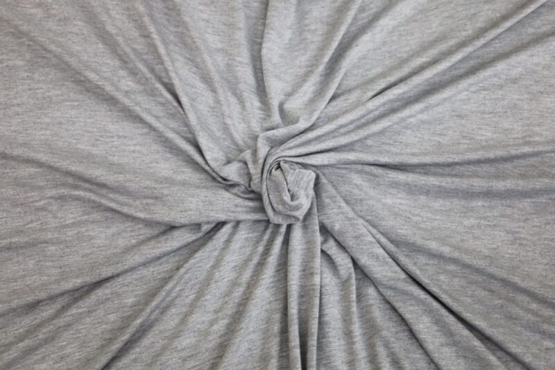 Heathered Rayon/Spandex in Grey