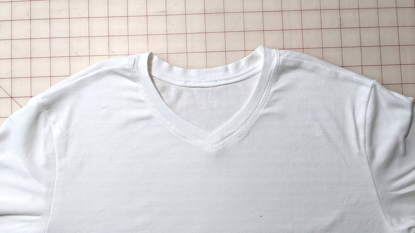 Pima Cotton Rib Knit in White