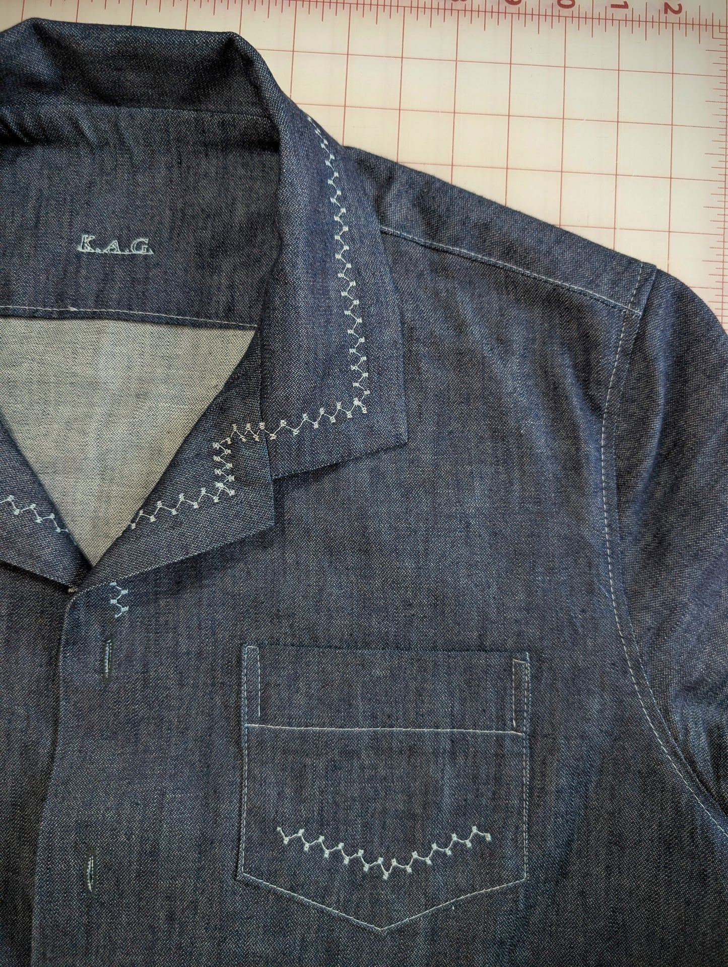 100% Cotton Denim Shirting