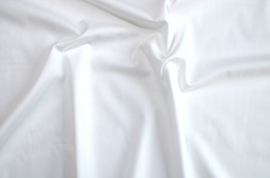 100% Pima Cotton White Shirting