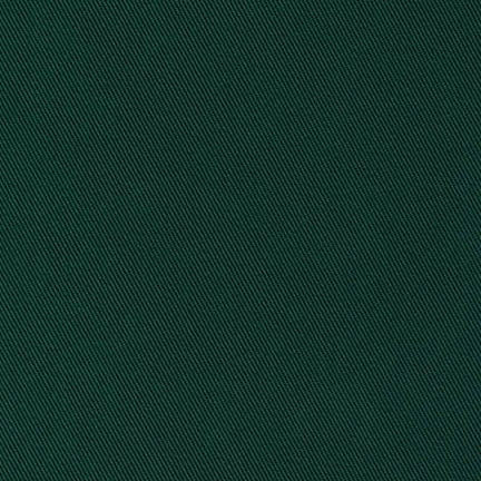 Medium Weight 100% Cotton Twill in Dark Green
