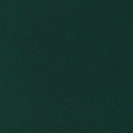 Medium Weight 100% Cotton Twill in Dark Green