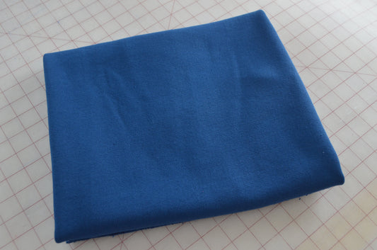 Cotton Blend Fleece in Teal