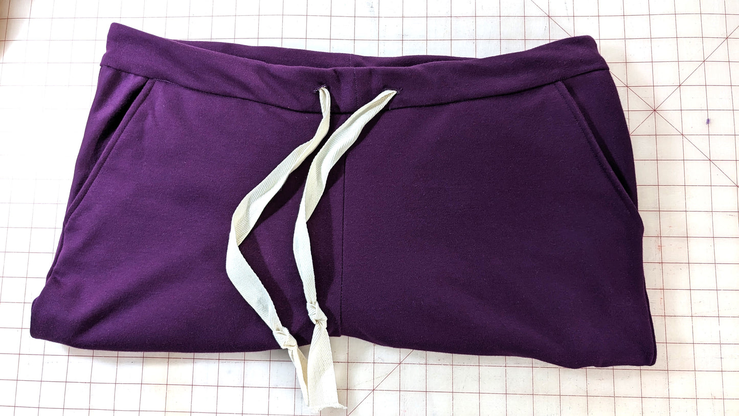 Poly/Cotton Interlock in Plum