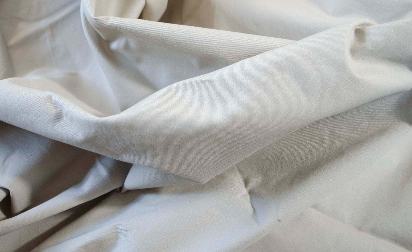 Cotton/Spandex Sanded Twill in Sand