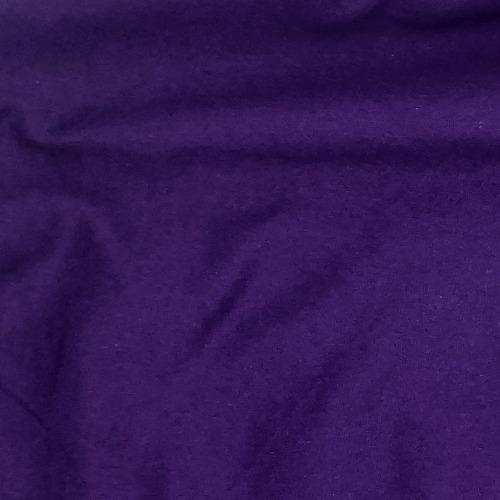 Cotton/Spandex Jersey in Deep Purple