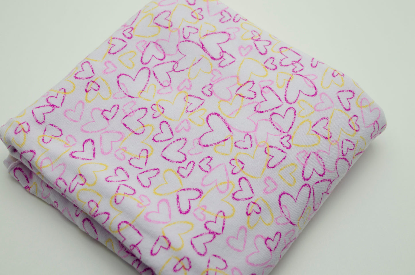 Cotton/Spandex Hearts