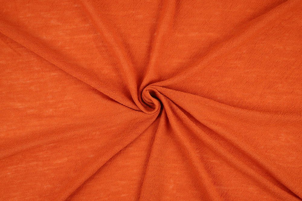 Italian 100% Wool Jersey in Rust