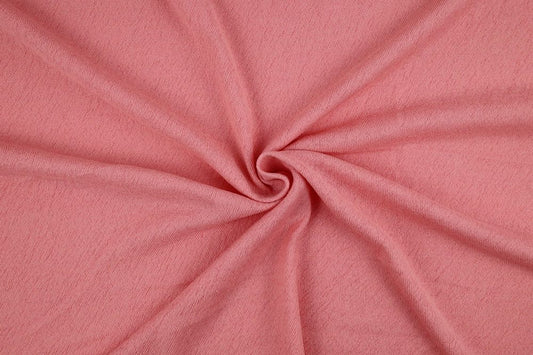 Italian 100% Wool Jersey in Pink