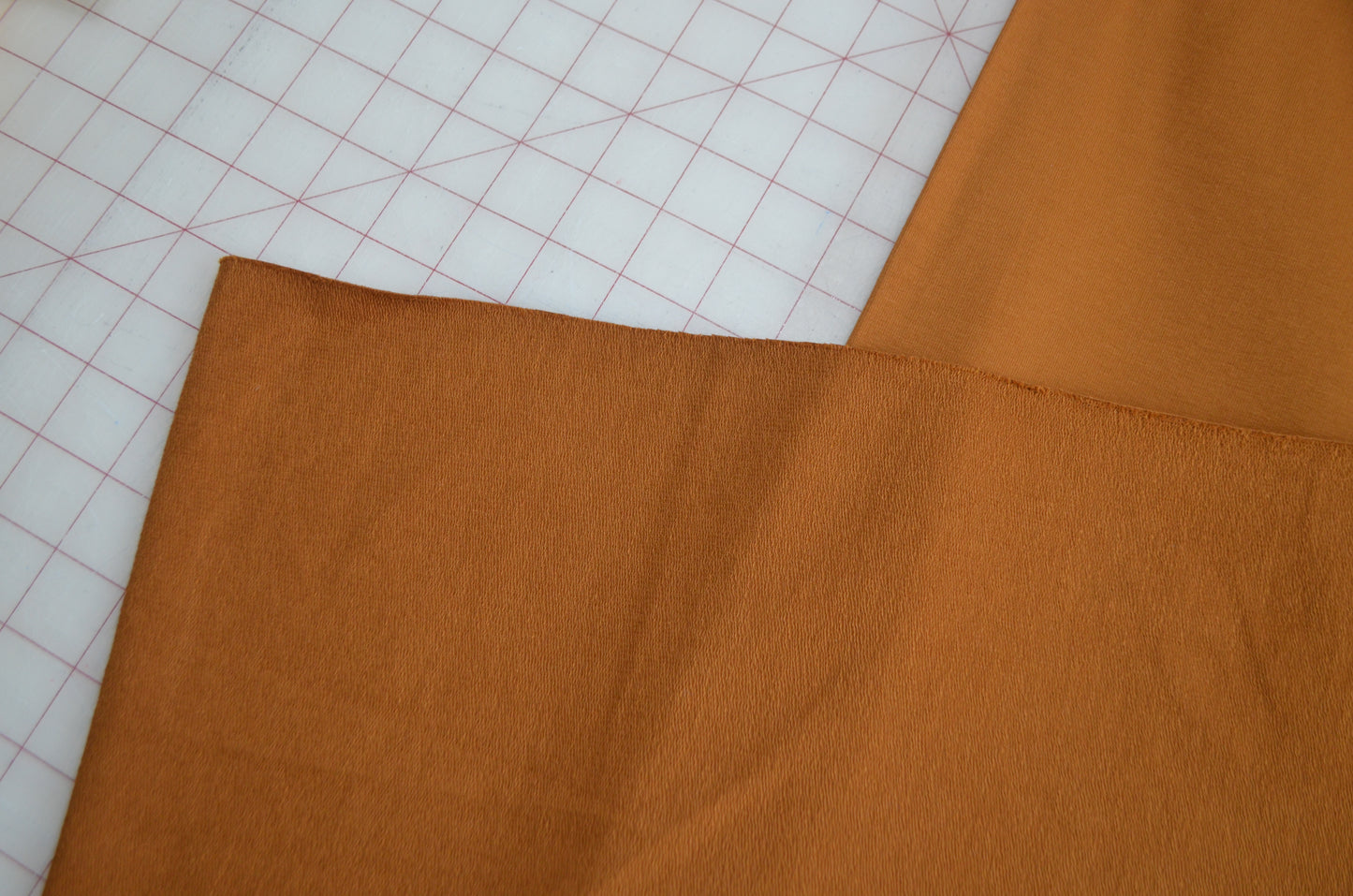 Cotton/Elastane French Terry in Caramel