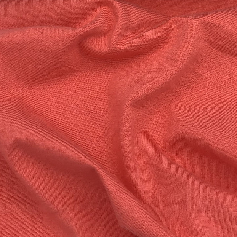 100% Cotton Jersey 10 Ounce in Coral