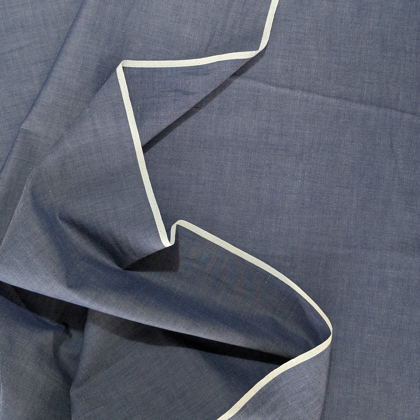 100% Cotton Japanese Chambray in Indigo