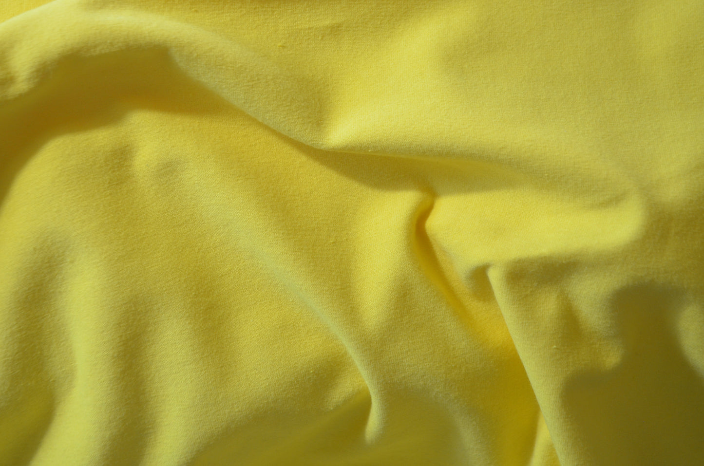 Cotton/Spandex Jersey in Yellow