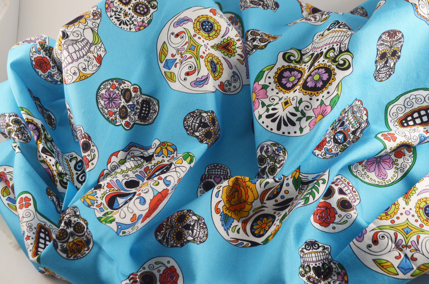 Sugar Skulls Cotton