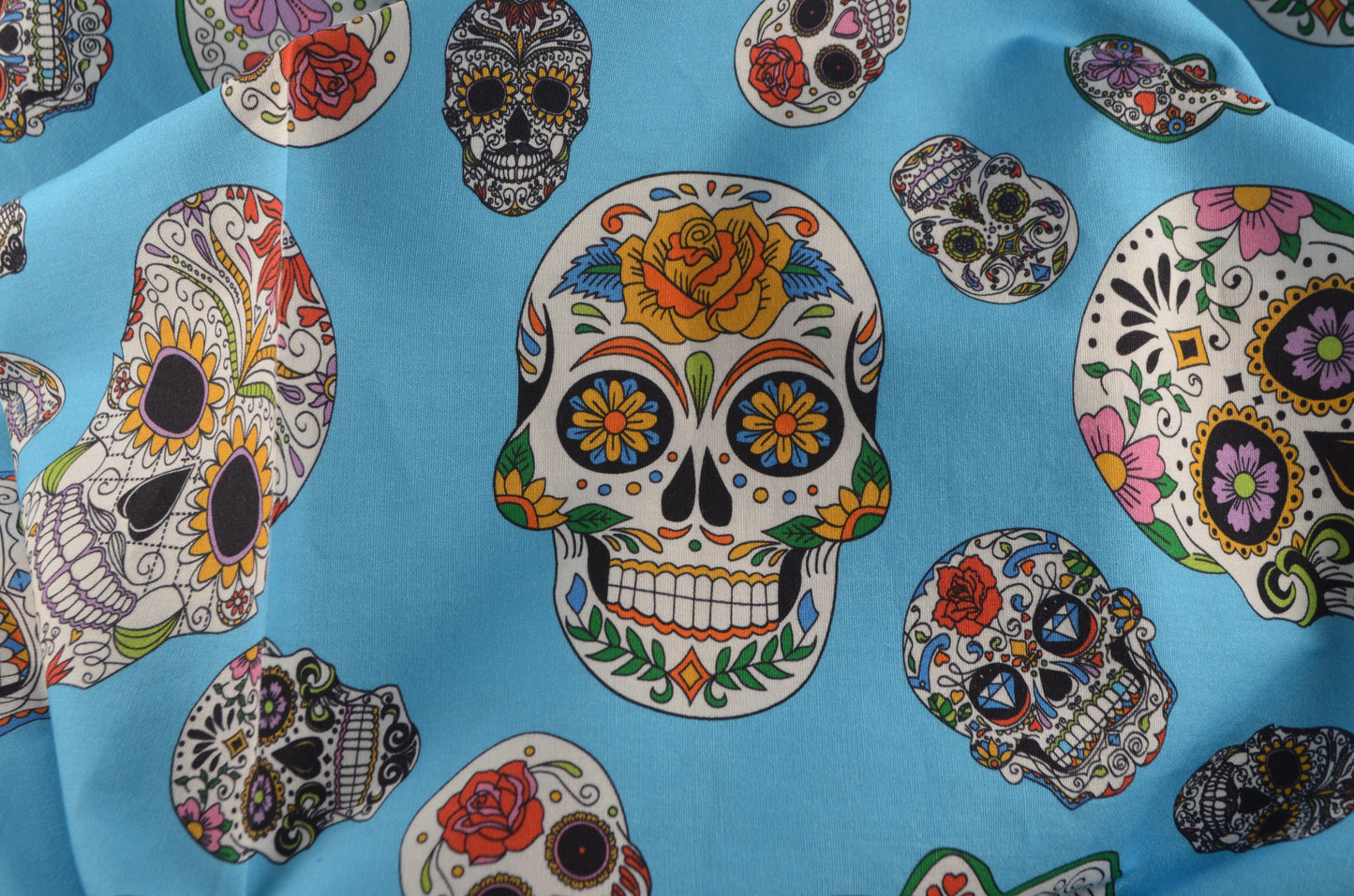 Sugar Skulls Cotton