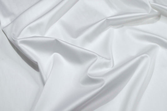 Egyptian Cotton Shirting in Optic White